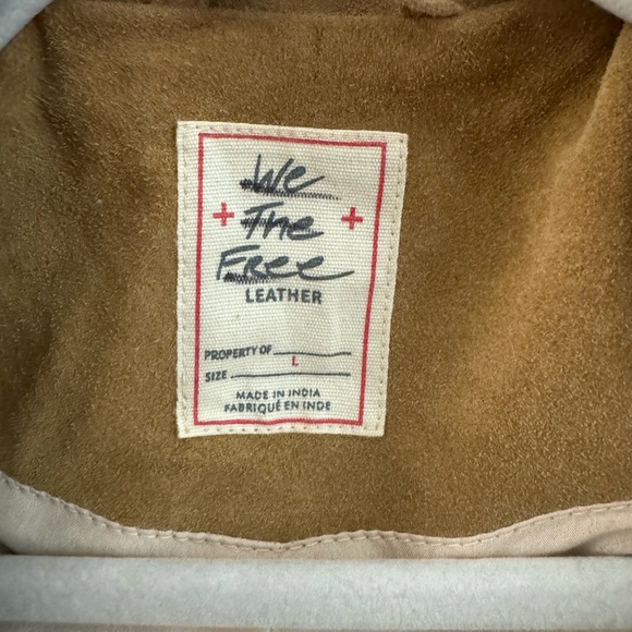 We the free jealousy suede Moto jacket - Picture 5 of 6